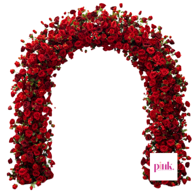 Fleur Rouge Flower Arch