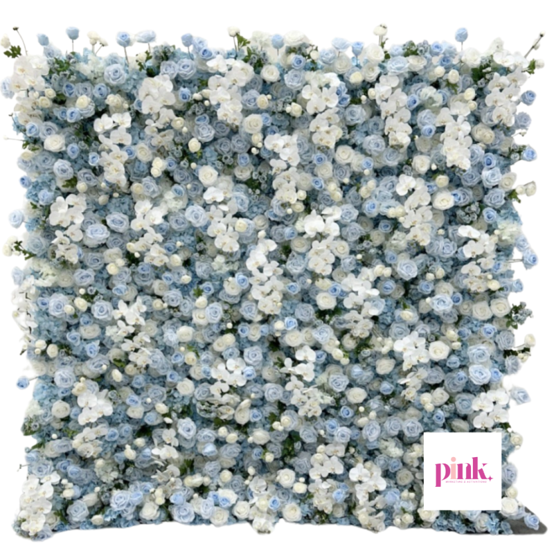 Something Blue Flower Wall