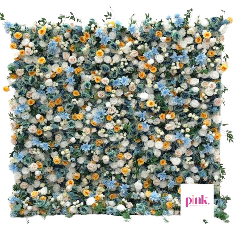 English Garden Flower Wall