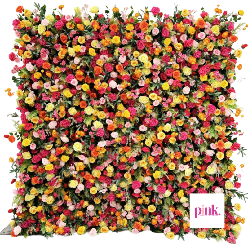 Confetti Spring Flower Wall