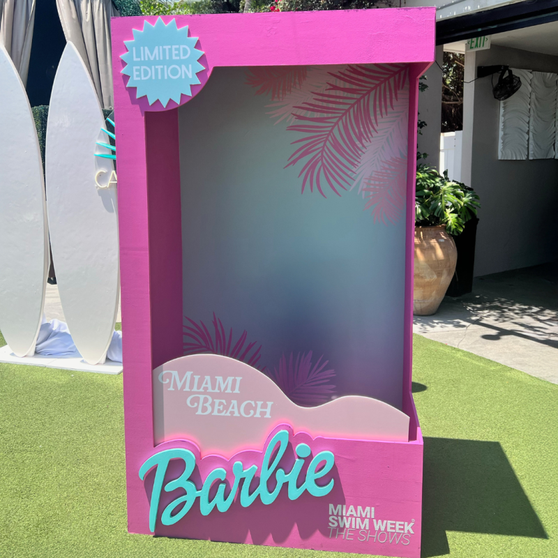 Customizable Doll Box Photo-Op