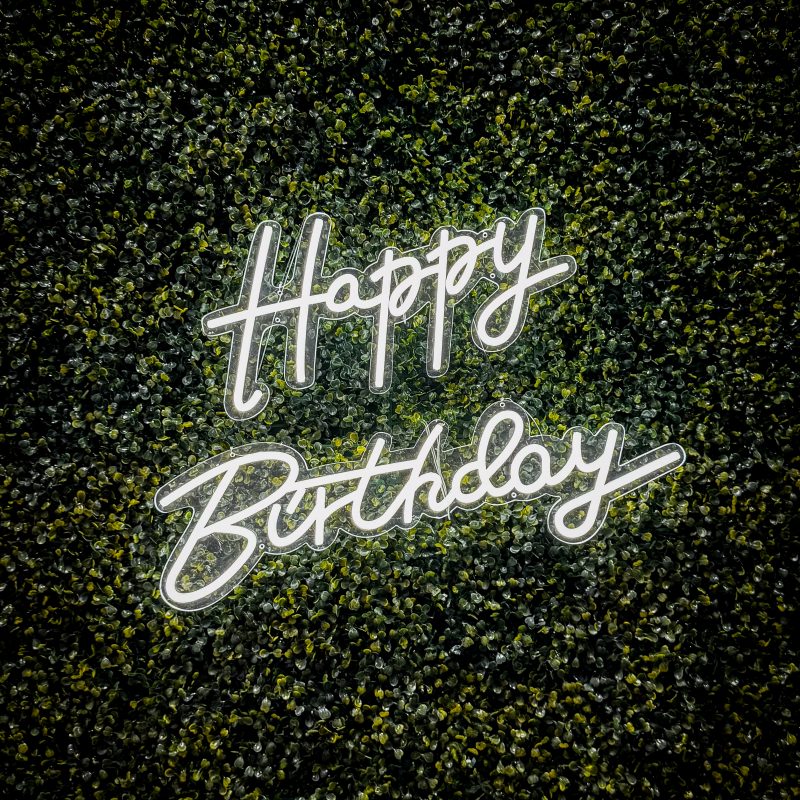 Happy Birthday - Neon Sign